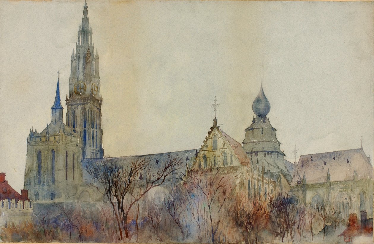 Katedralen i Antwerpen af Cass Gilbert