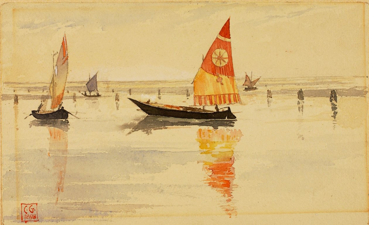 Sejlbåde (Venedig) af Cass Gilbert