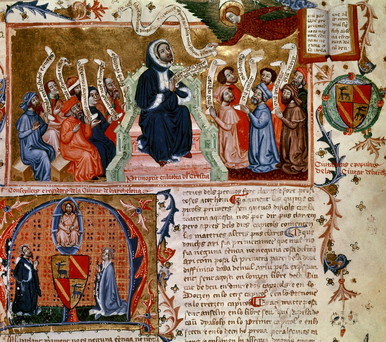 Fra Francesc Eiximenis (Girona,1330-Perpignan,1409) af Catalan School