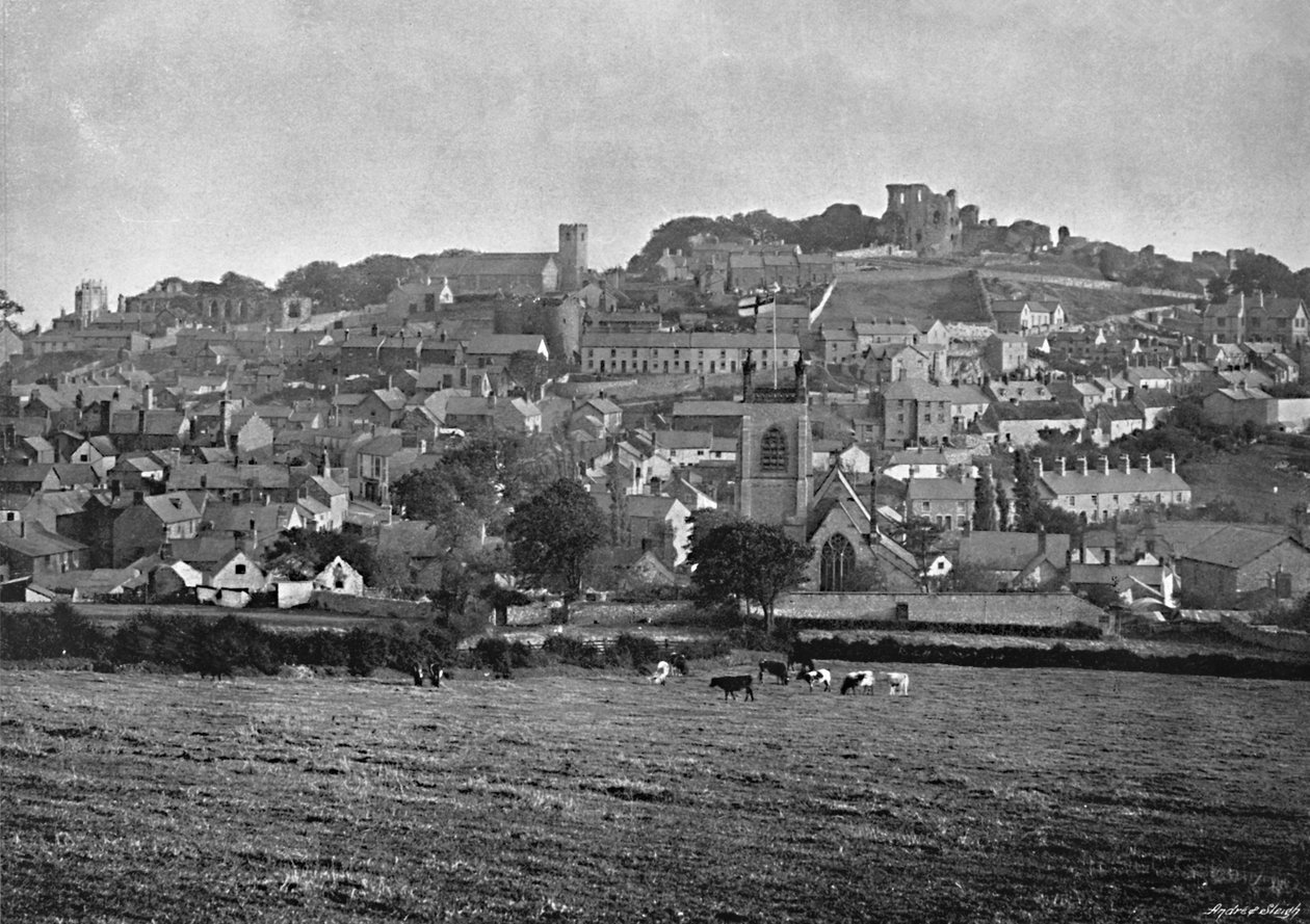 Denbigh, c1896 af Catherall and Pritchard