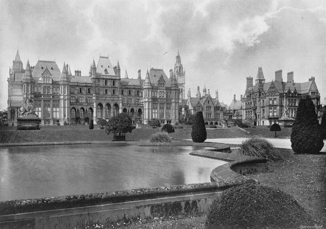Eaton Hall, c1896 af Catherall and Pritchard