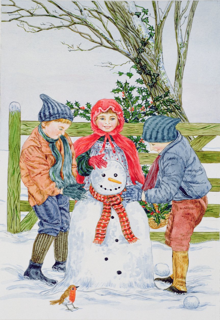 Byg en snemand (wc) af Catherine Bradbury