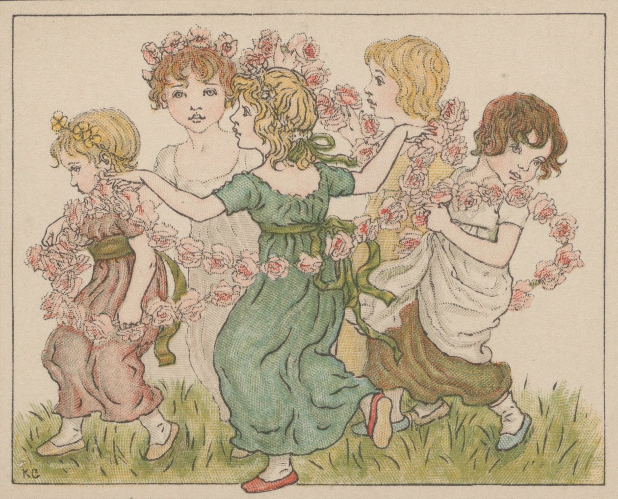 Valentine, CA. 1880. af Catherine Greenaway