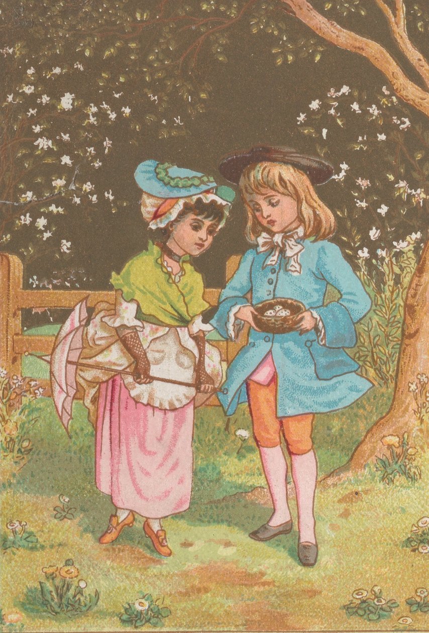 Valentine, ca. 1880. af Catherine Greenaway