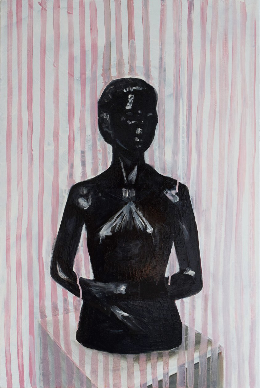 Black Venus, 2014-15 (olie på linned) af Cathy Lomax