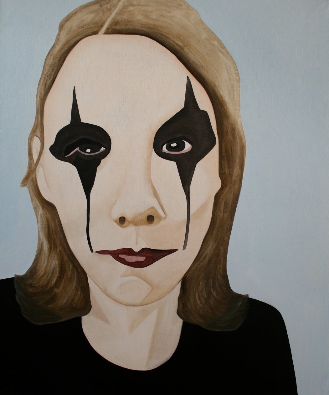 The Crow, 2003 (olie på linned) af Cathy Lomax