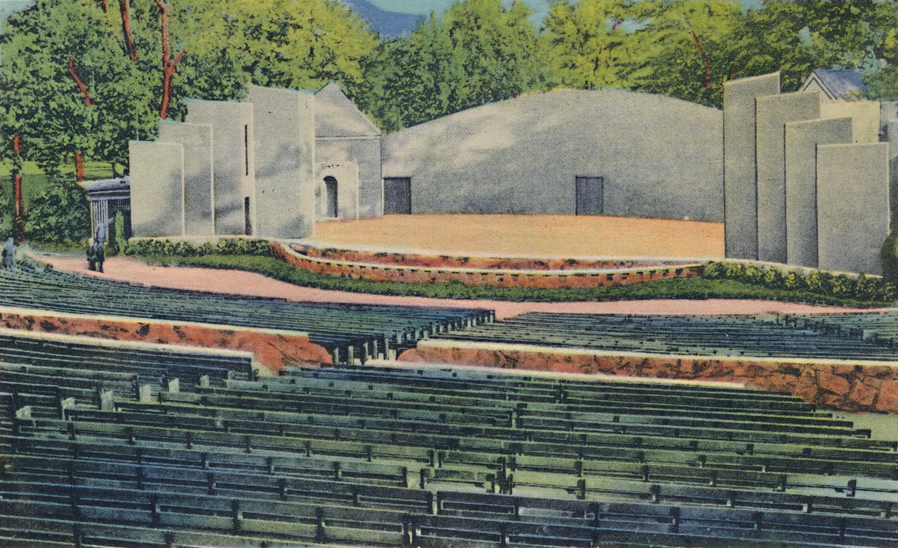 Amfiteater, Iroquois Park, 1942 af Caufield and Shook