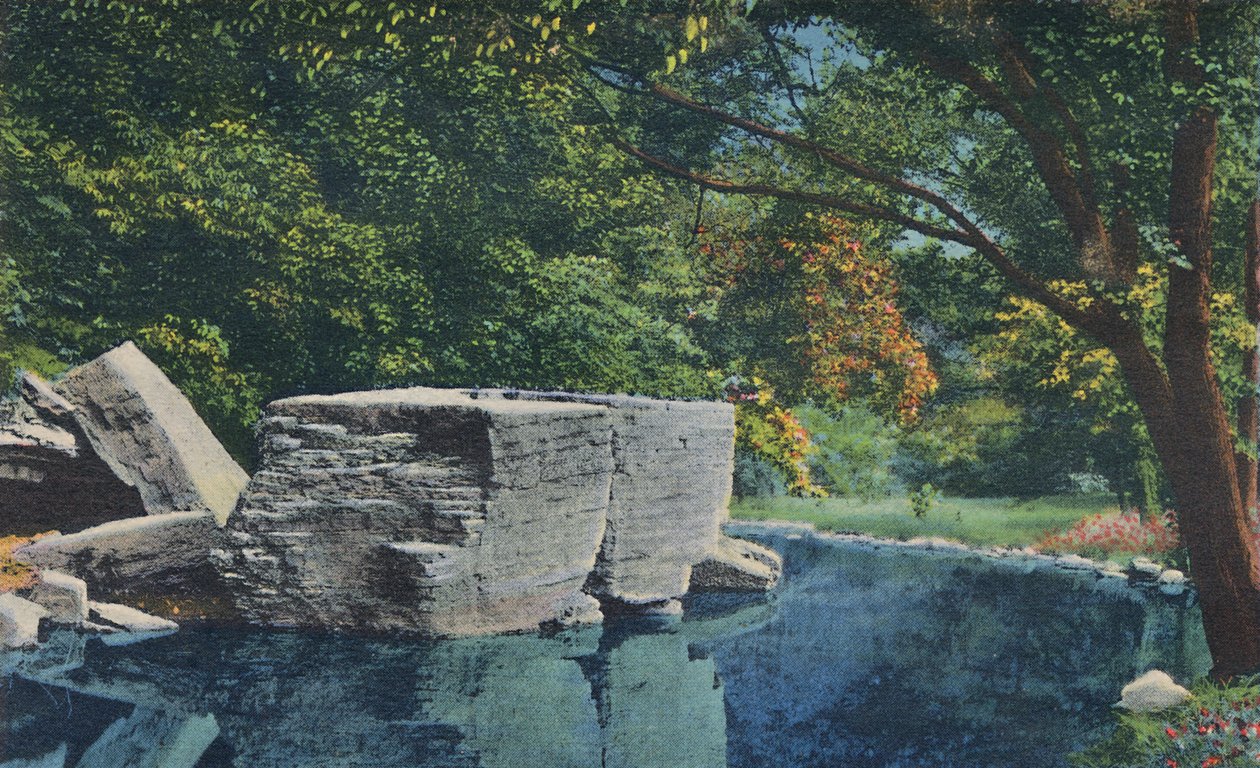 Big Rock, Cherokee Park, 1942 af Caufield and Shook