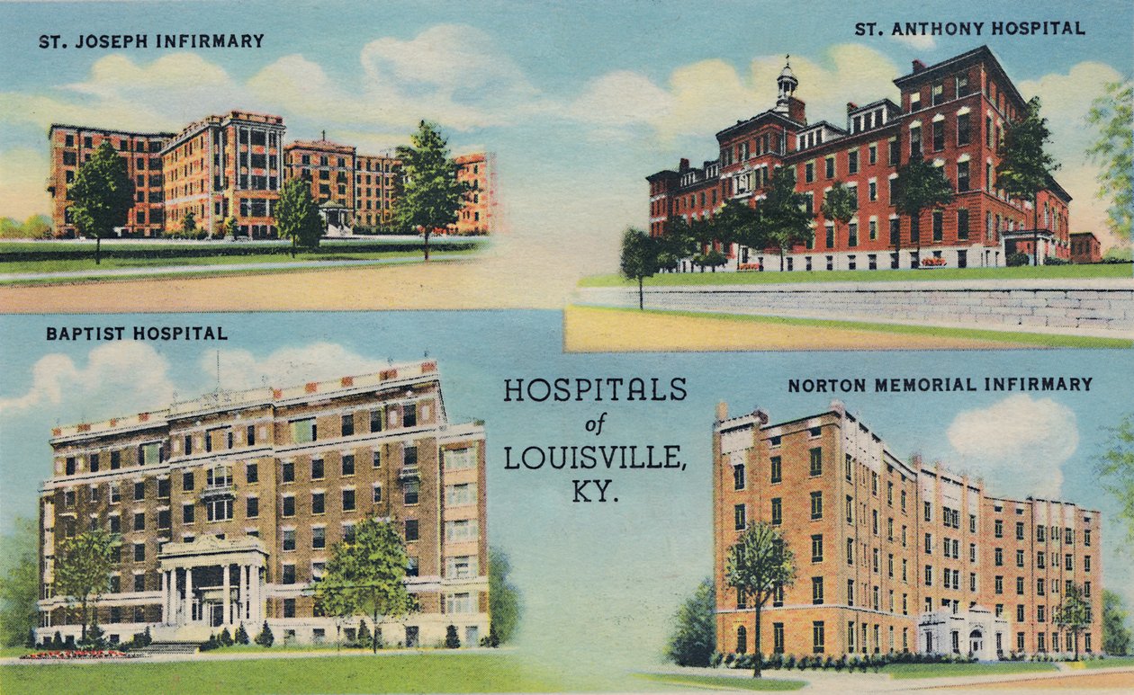 Hospitaler i Louisville, KY., 1942 af Caufield and Shook