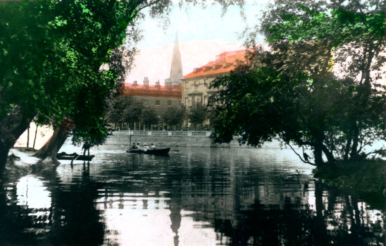The Ouse at Bedford, 1926. af Cavenders Ltd