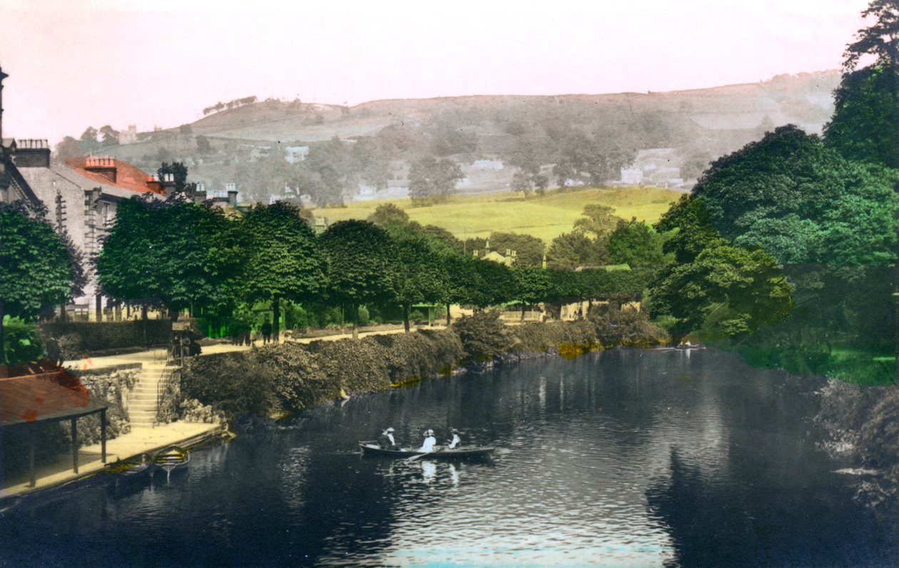 The River Derwent ved Matlock, Derbyshire, 1926. af Cavenders Ltd