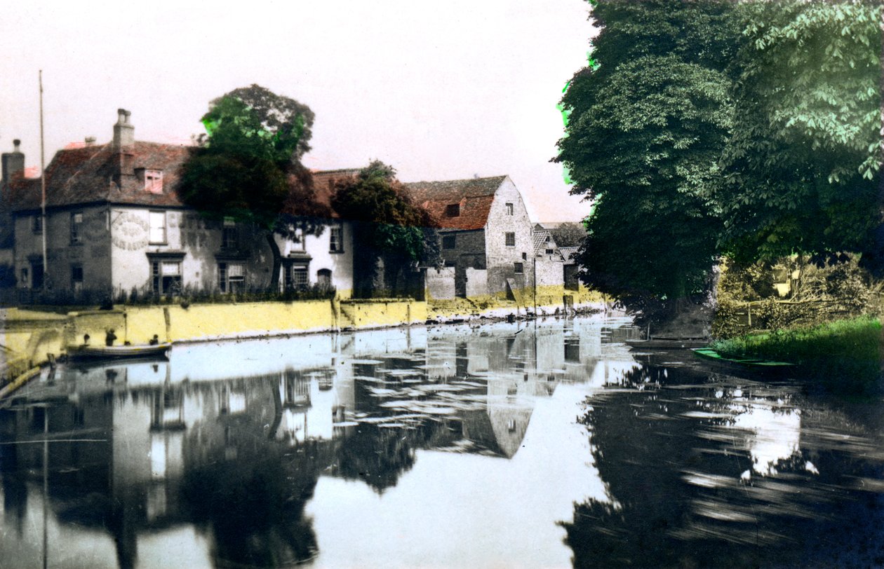 River Ouse ved Ely, Cambridgeshire, 1926. af Cavenders Ltd