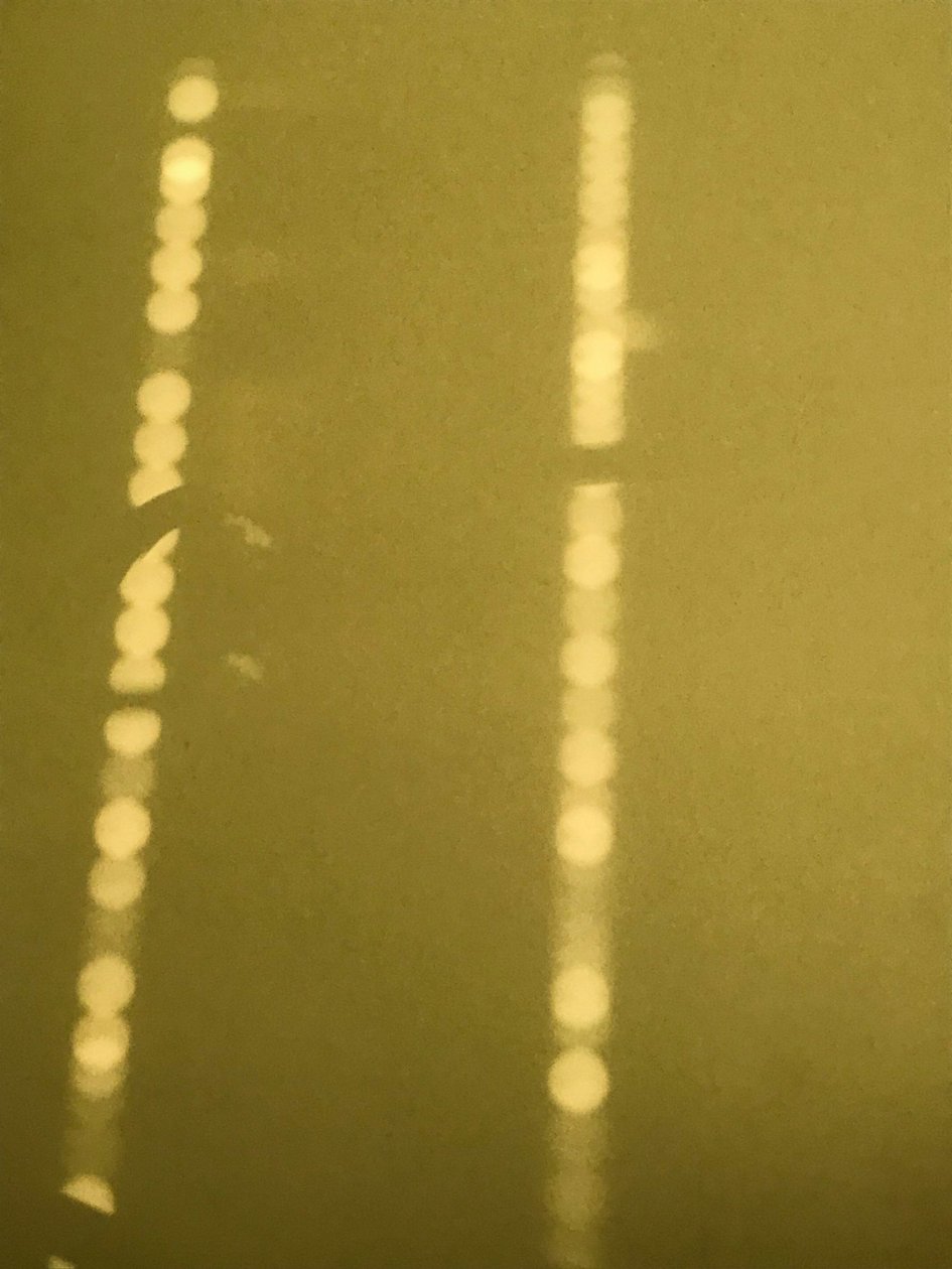 Komposition - Lys, 2019 (foto) af Cécile Jamet