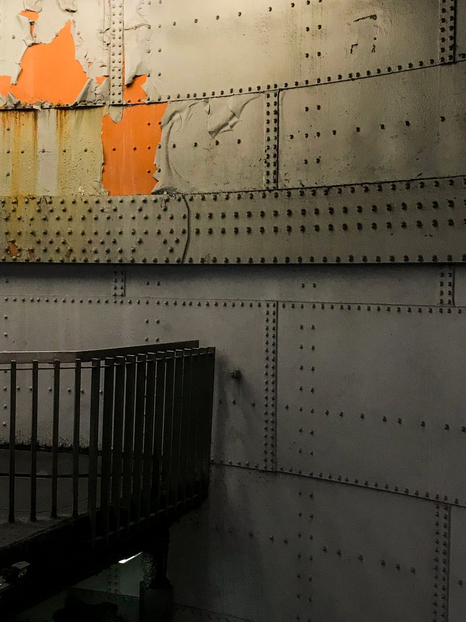 Komposition - Metro, 2019 (foto) af Cécile Jamet