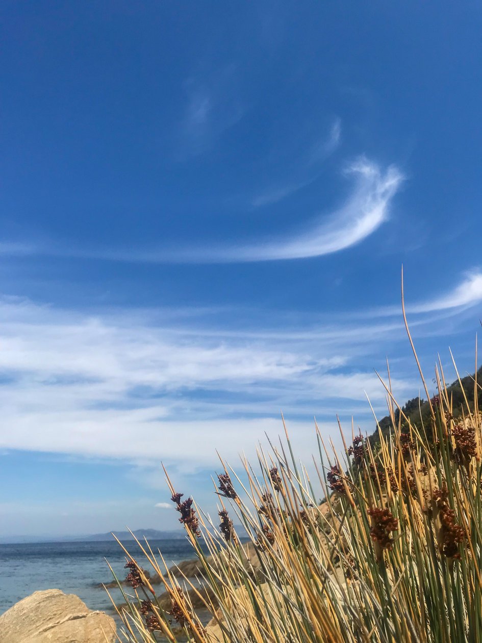 Landskab - Himmel og hav, 2019 (foto) af Cécile Jamet