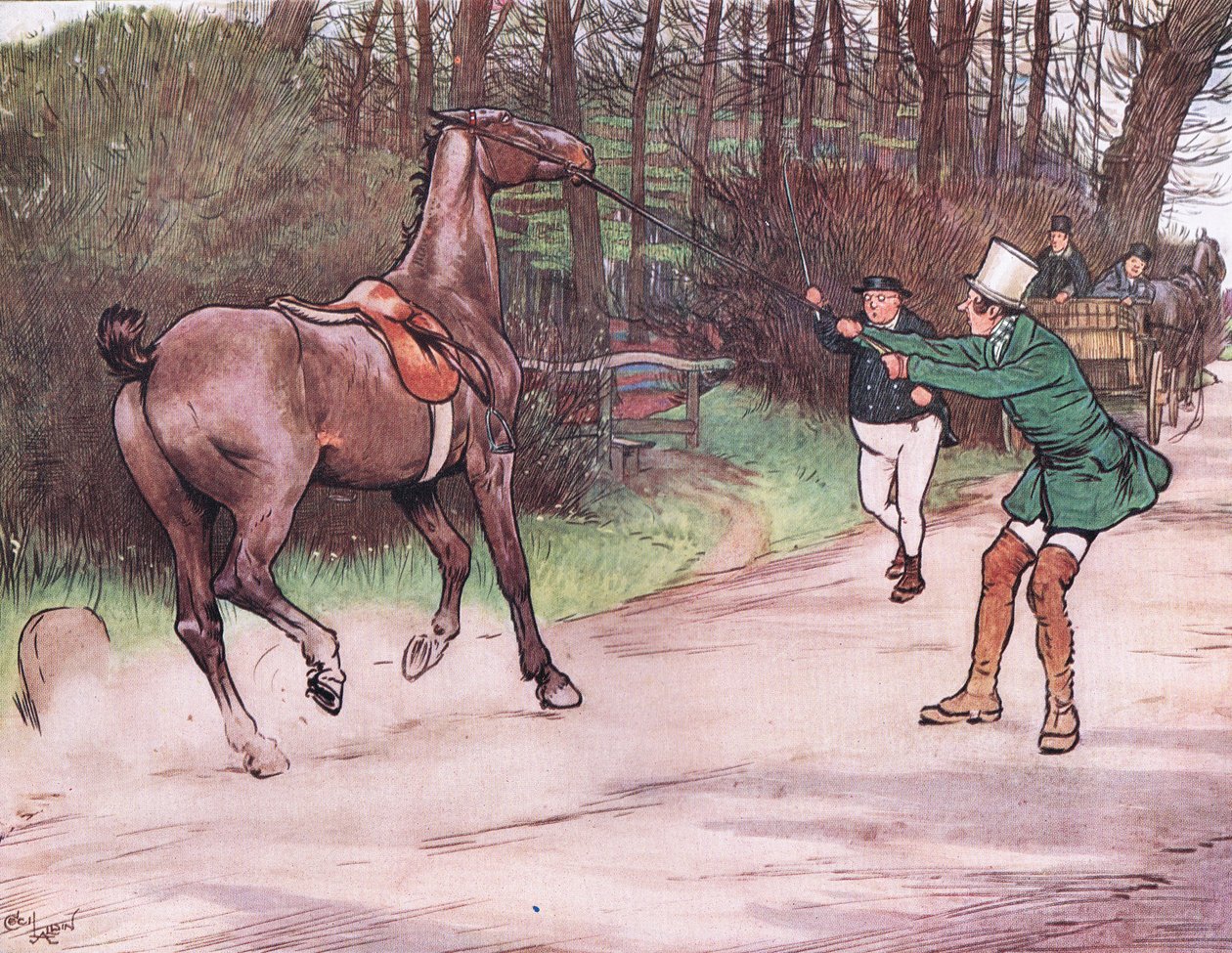 Hr. Pickwick løb ham til hjælp af Cecil Charles Windsor Aldin