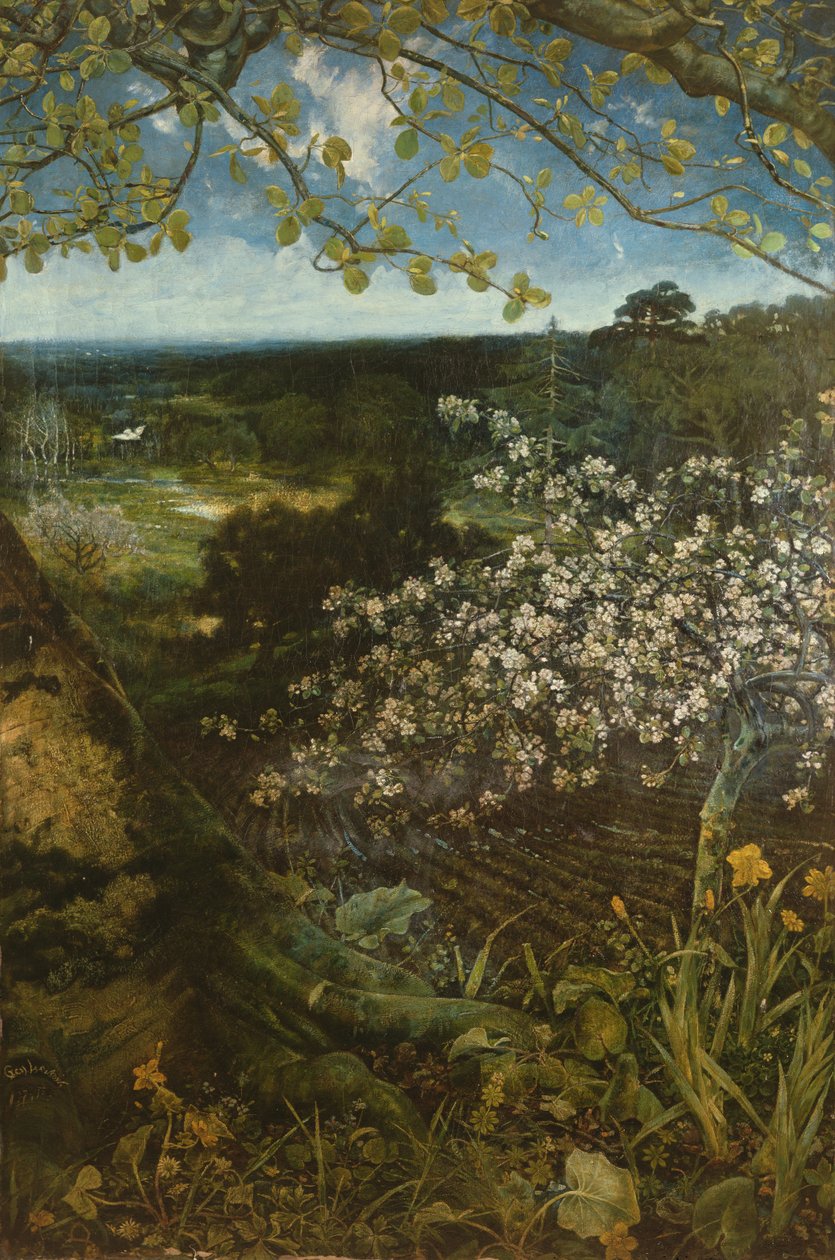 En hymne til foråret, 1871 af Cecil Gordon Lawson