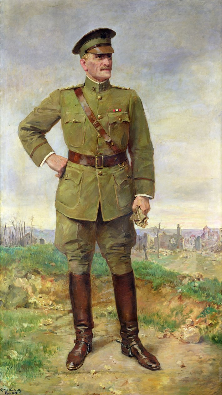 Marshal Pershing (1860-1948) af Cecile de Wentworth