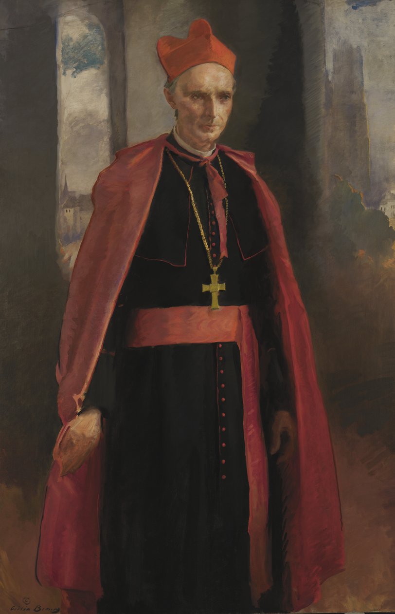 Kardinal Mercier, 1919. af Cecilia Beaux