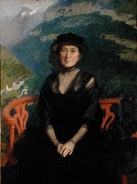 Portræt af fru Addison C. Harris af Cecilia Beaux