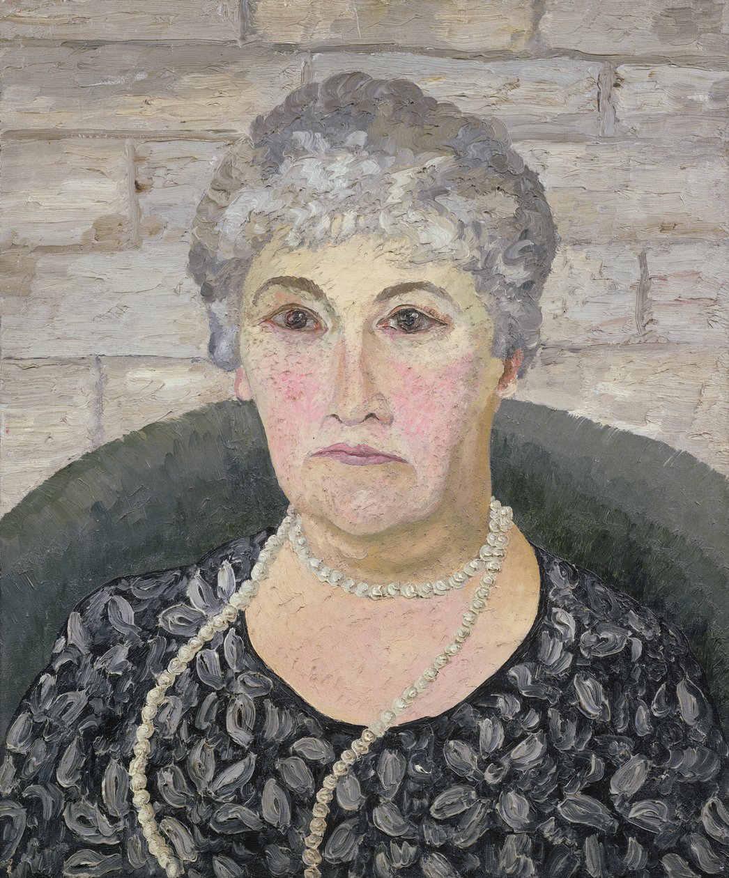 Fru Sidney Haines af Cedric Morris