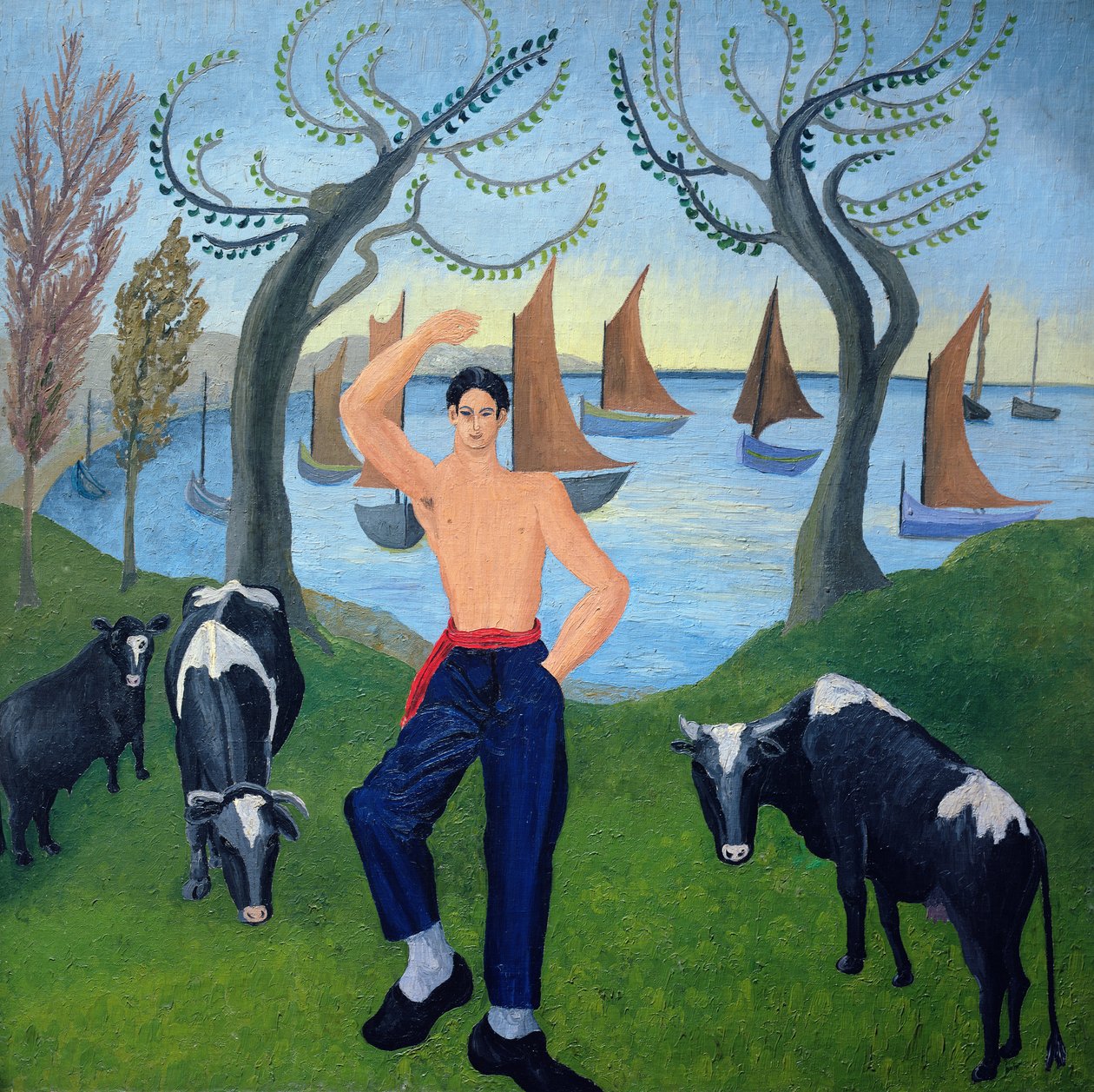 Den dansende sømand af Cedric Morris
