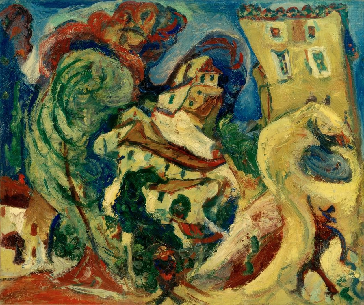 Ch. Soutine, Landskab nær Cagnes af Chaim Soutine