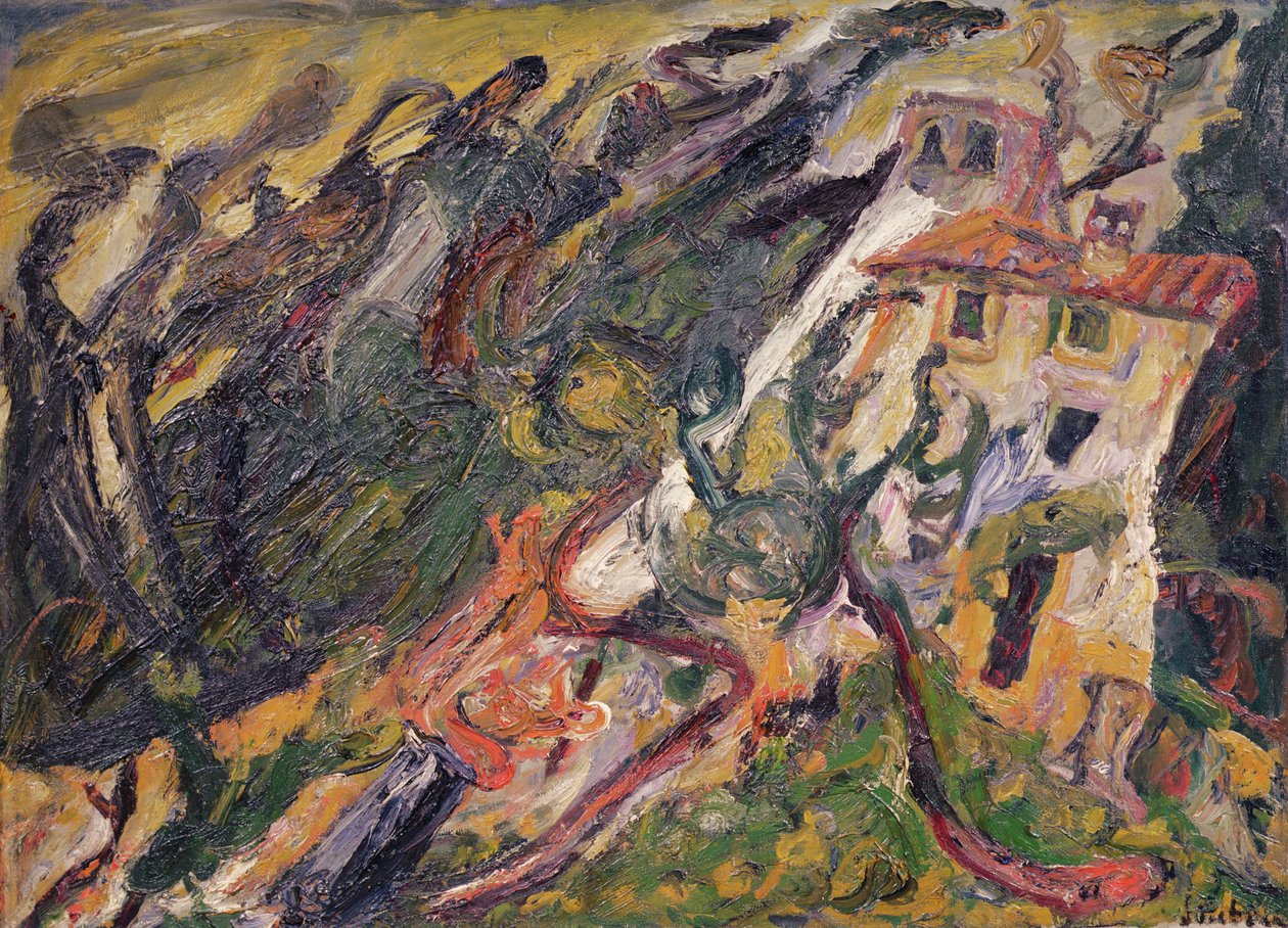 Ulveslugten ved Vence, ca. 1923 af Chaim Soutine