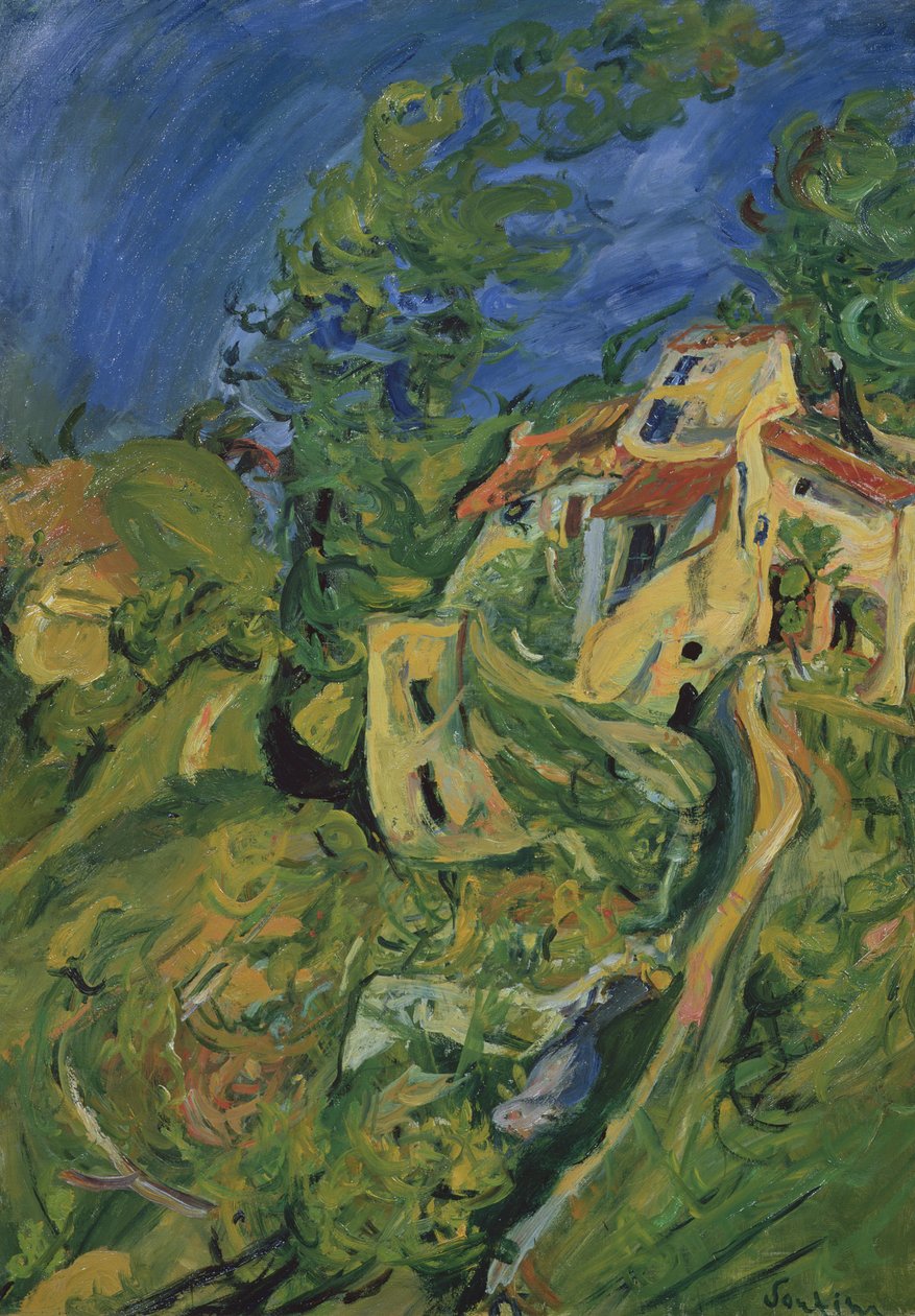 Landskab af Chaim Soutine