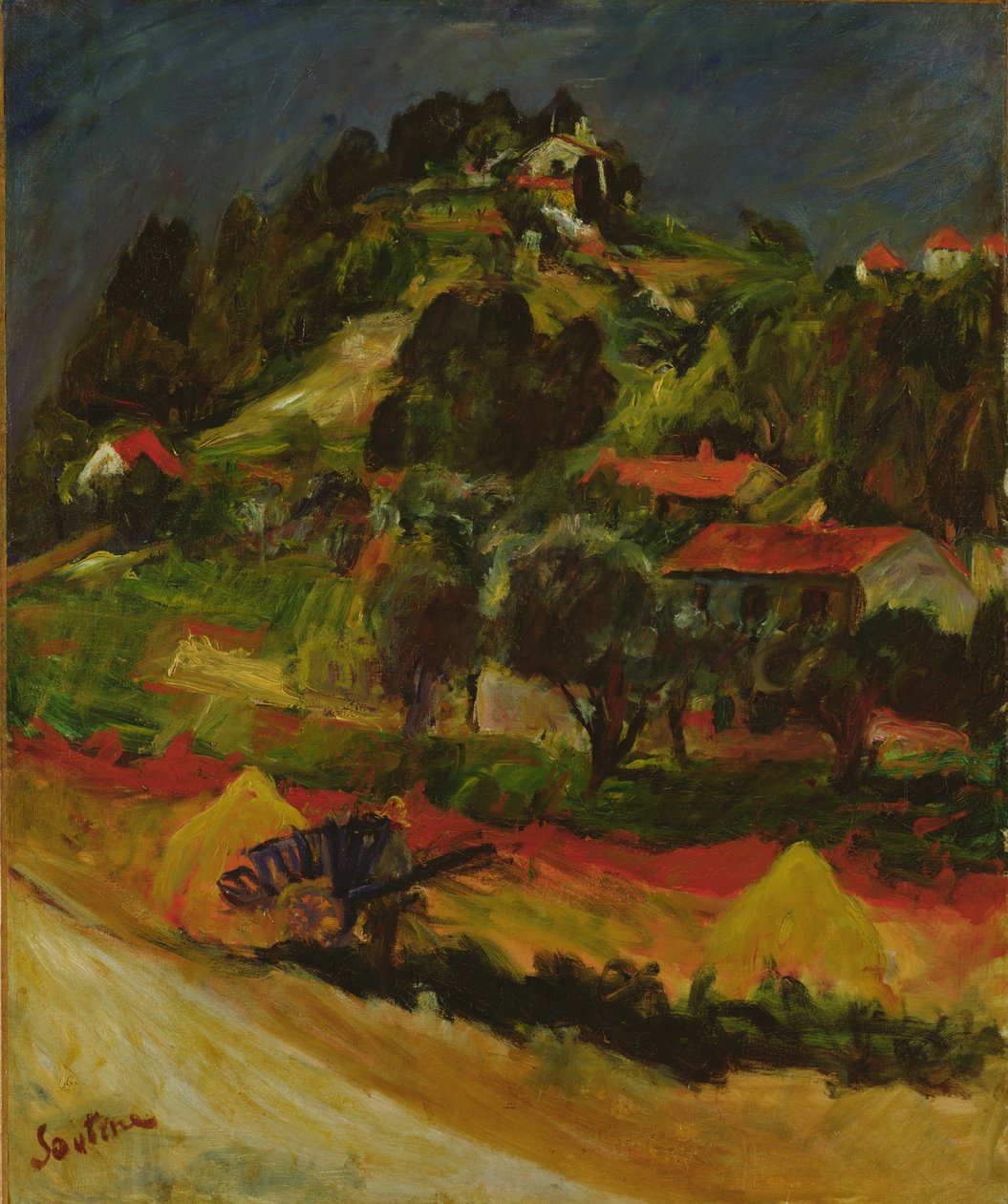 Landskab i Ceret, 1932 af Chaim Soutine