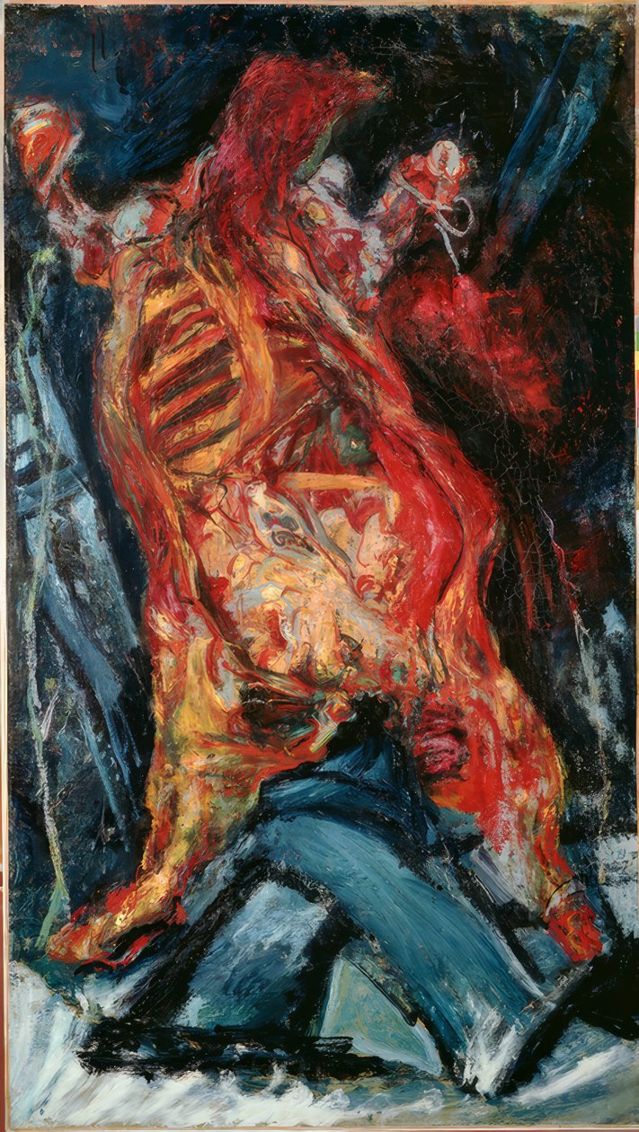 Det flåede oksekød af Chaim Soutine