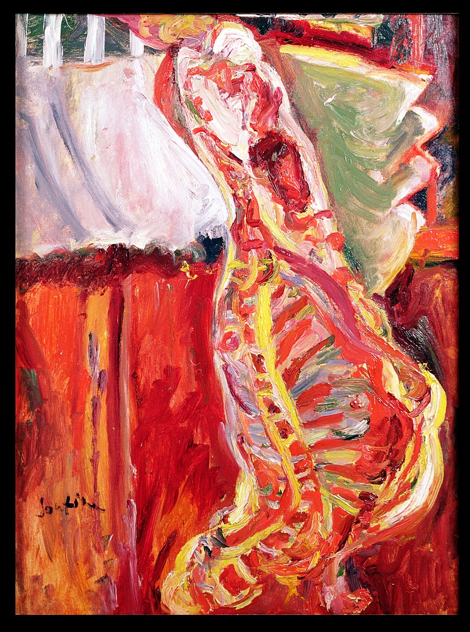 Side af oksekød, ca. 1923 af Chaim Soutine