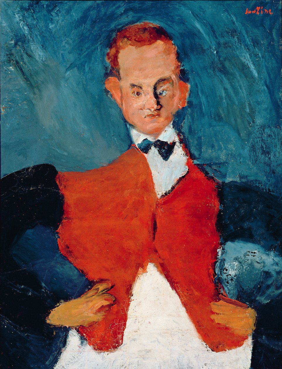 Tjeneren med roomservice af Chaim Soutine