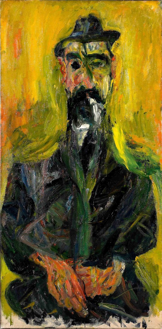Manden i hatten, ca 1919. af Chaim Soutine