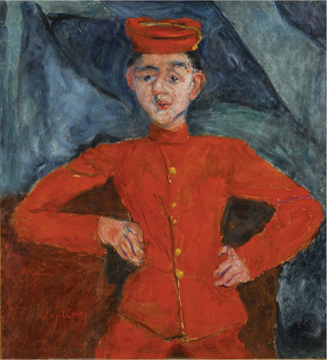 The Maxims Hunter, ca. 1925 af Chaim Soutine