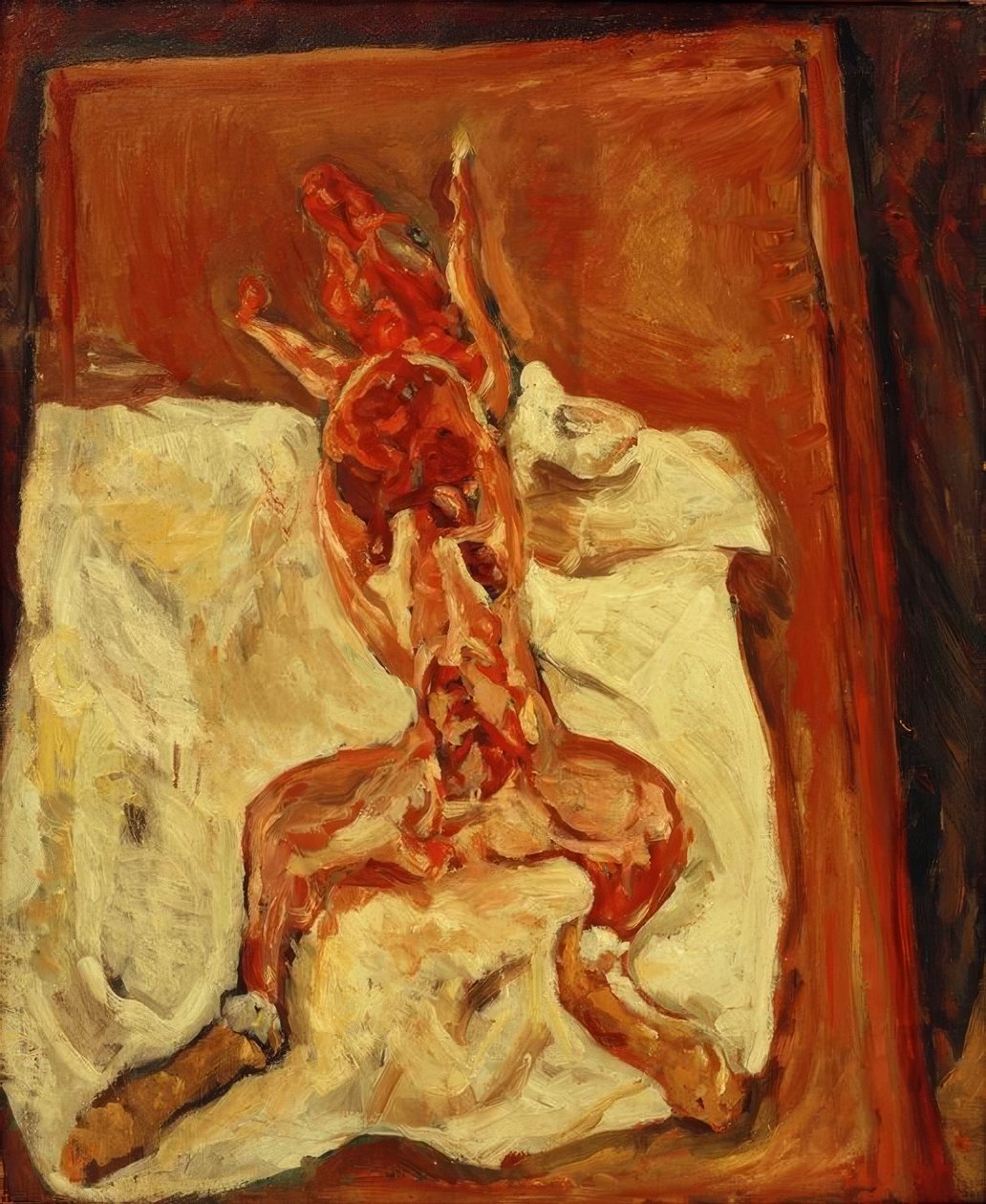 Den flåede kanin af Chaim Soutine