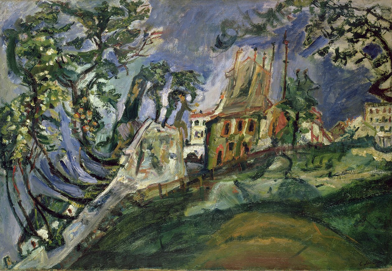 Montmartre, ca. 1919 af Chaim Soutine