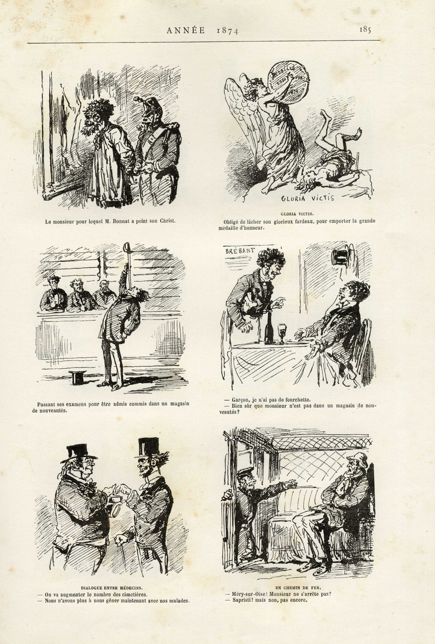 Parisian Chronicle (Cham) af Amédée de Noé