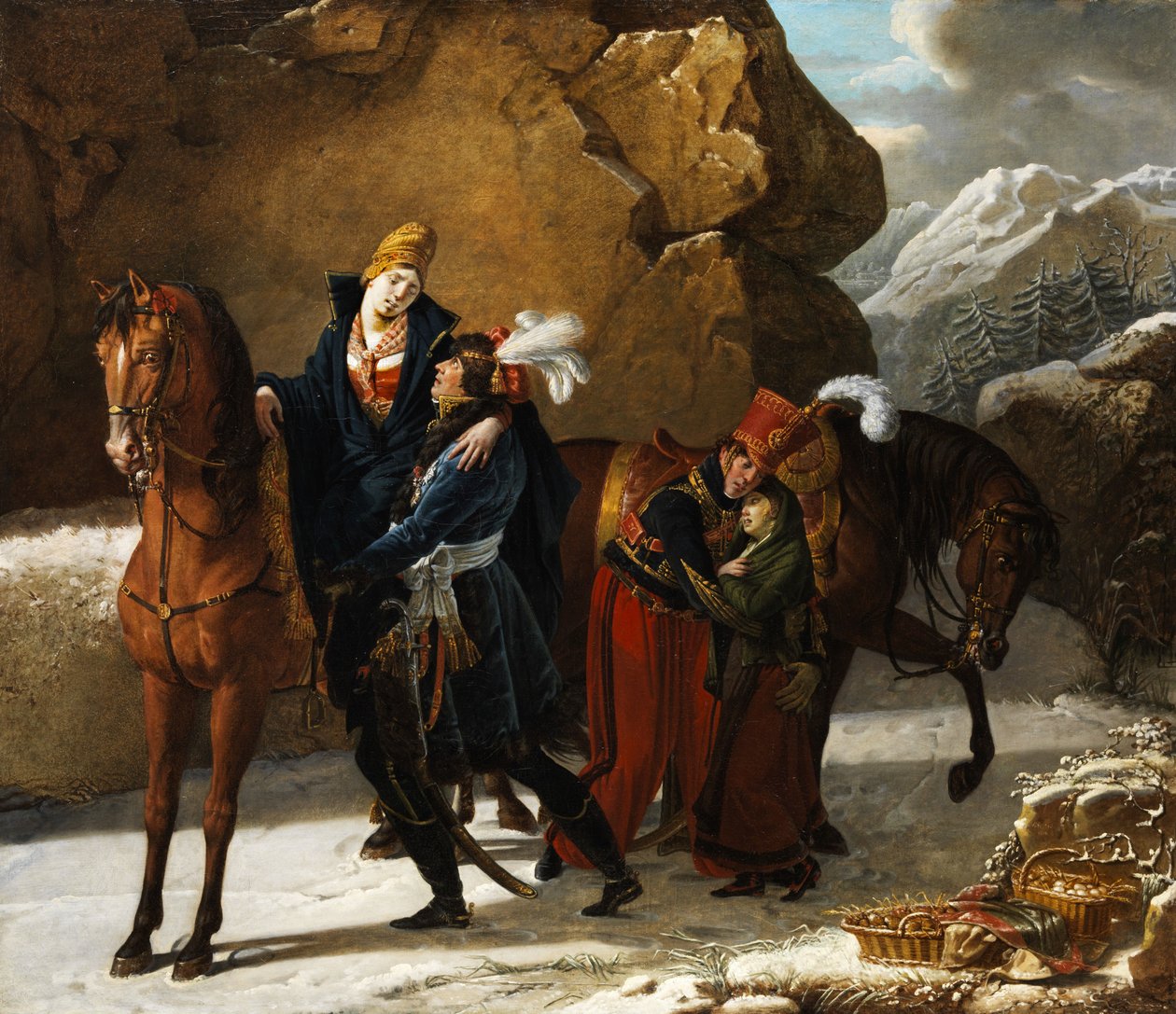 Human gestus af prinsen af ​​Neuchâtel af Charles Brocas