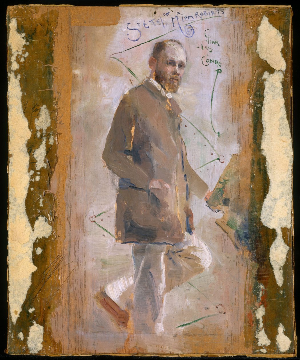 En impressionist (Tom Roberts) af Charles Edward Conder