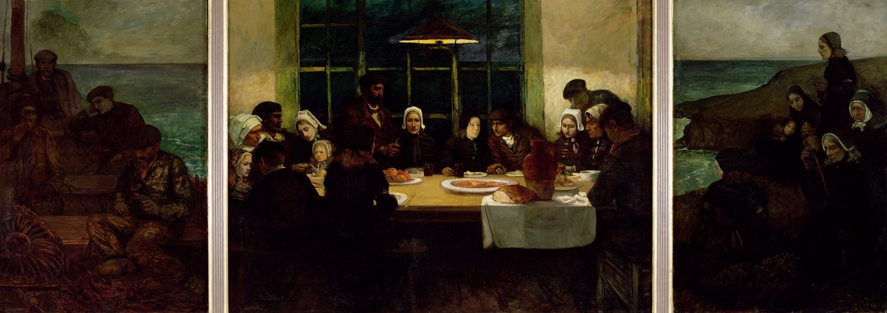 I Havets Land, 1898 af Charles Cottet