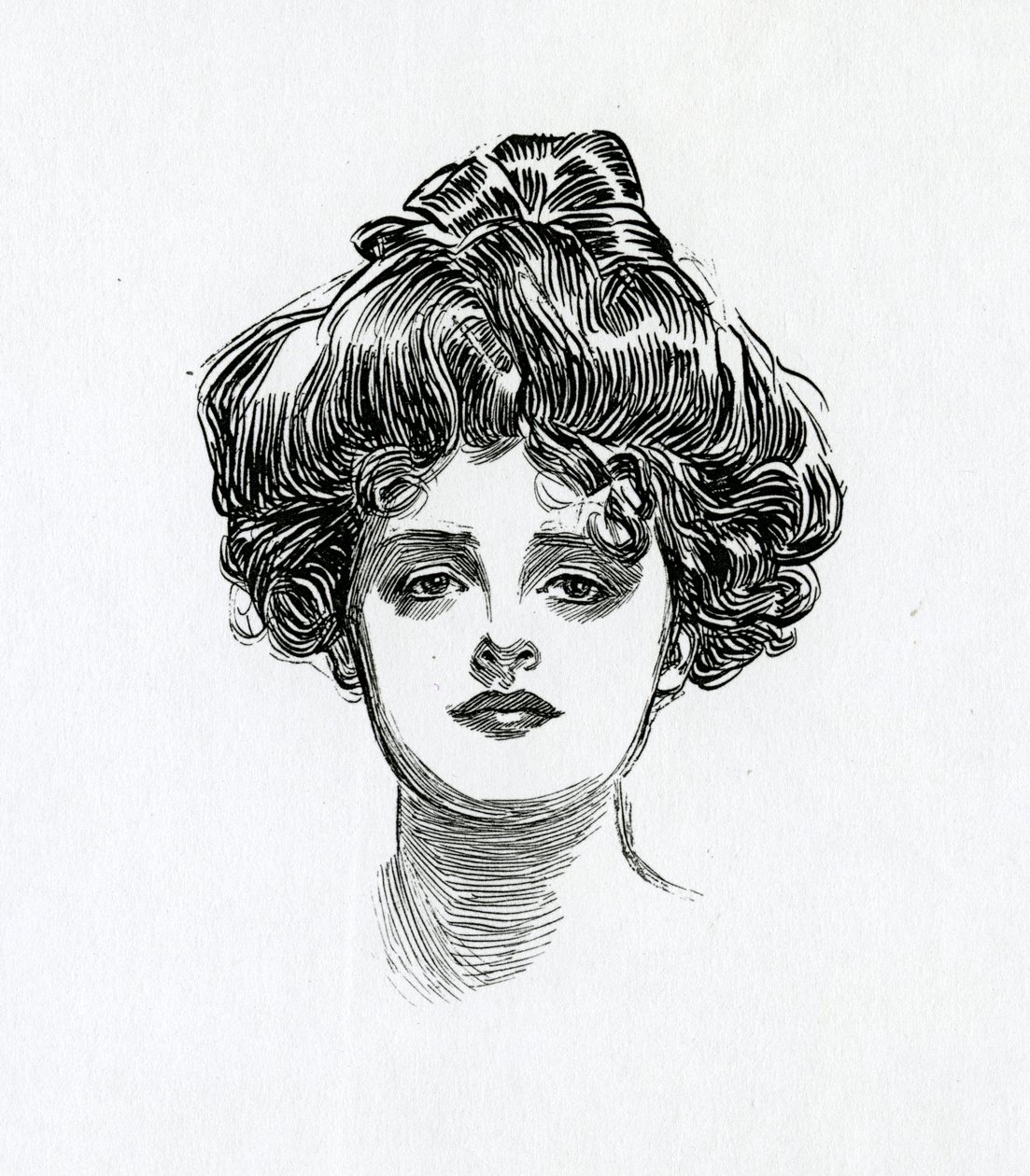 En Gibson-pige, ca. 1902 af Charles Dana Gibson