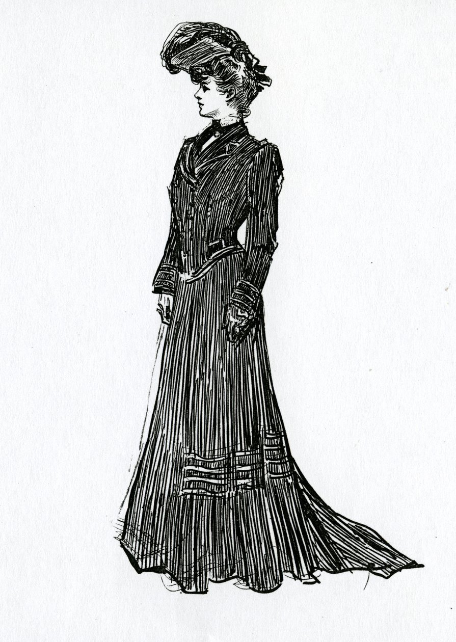 En Gibson-pige, ca.1902 af Charles Dana Gibson