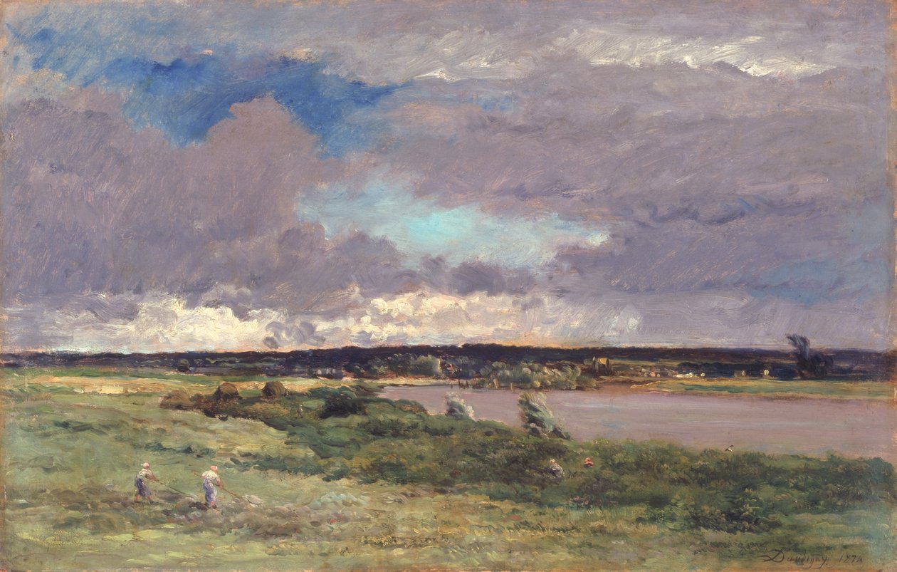 Den kommende storm: Det tidlige forår, 1874 af Charles Francois Daubigny