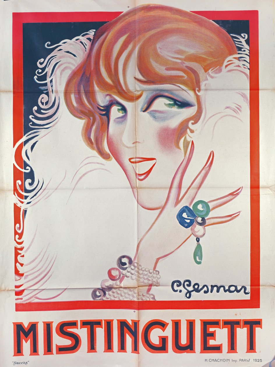 Mistinguett, 1925 af Charles Gesmar