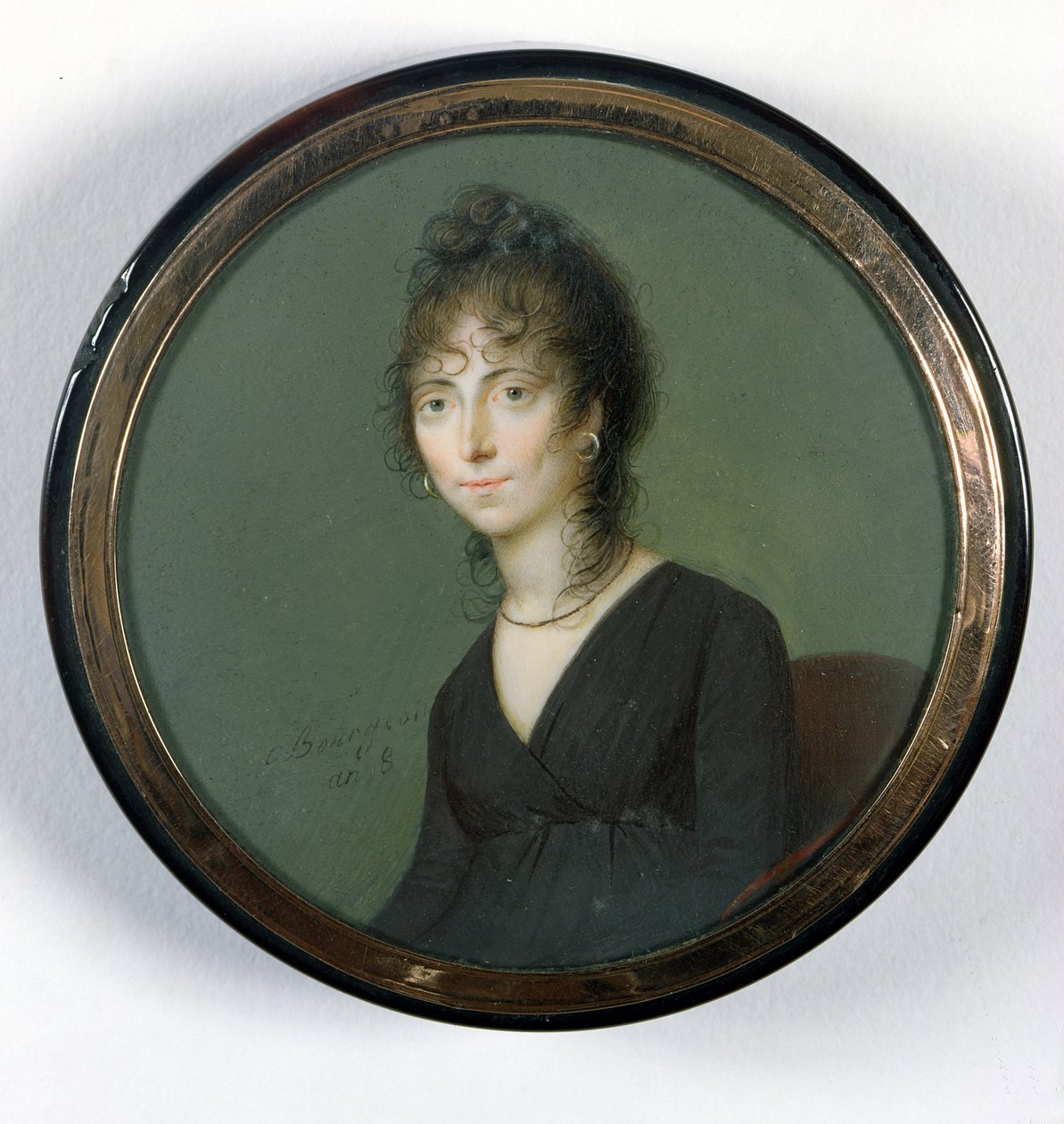Marie-Laetitia Ramolino (1750-1836) 1800 af Charles Guillaume Alexandre Bourgeois