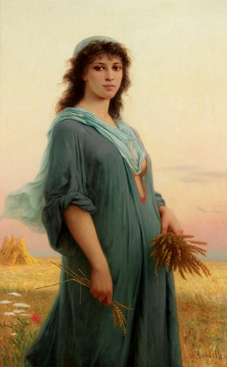 Ruth, 1886 af Charles Landelle