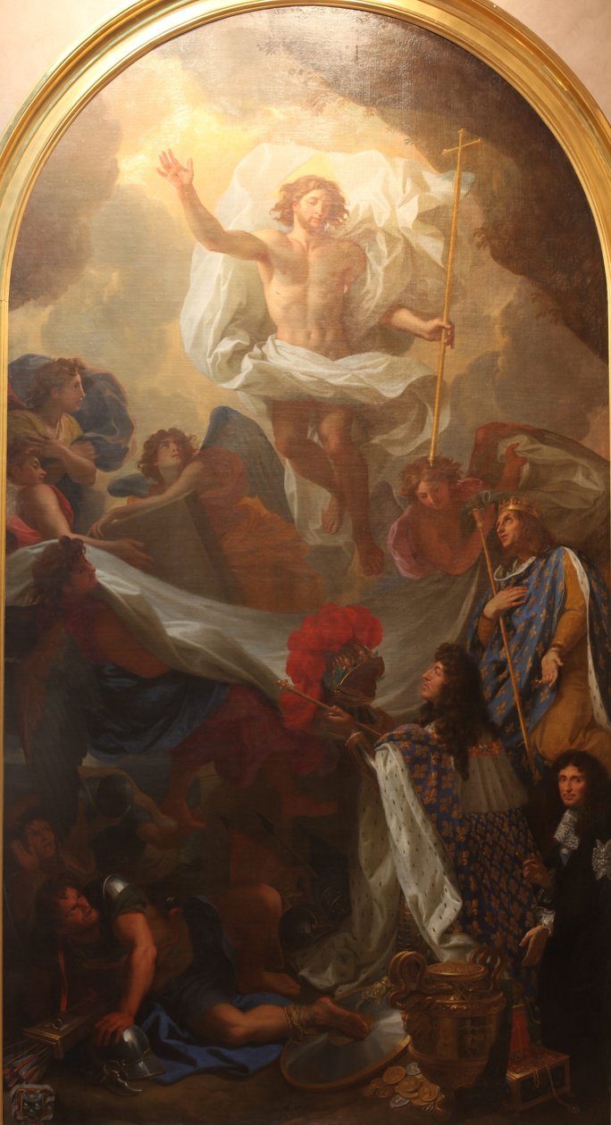 Jesu Kristi opstandelse af Charles Le Brun