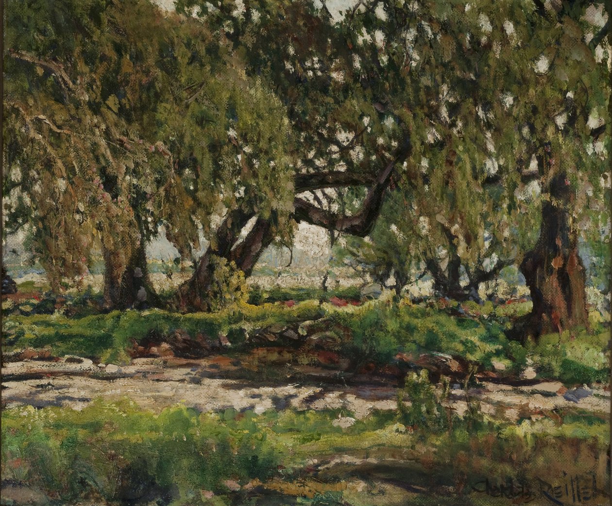 Edge of the Oak Grove, 1935 af Charles P. Reiffel