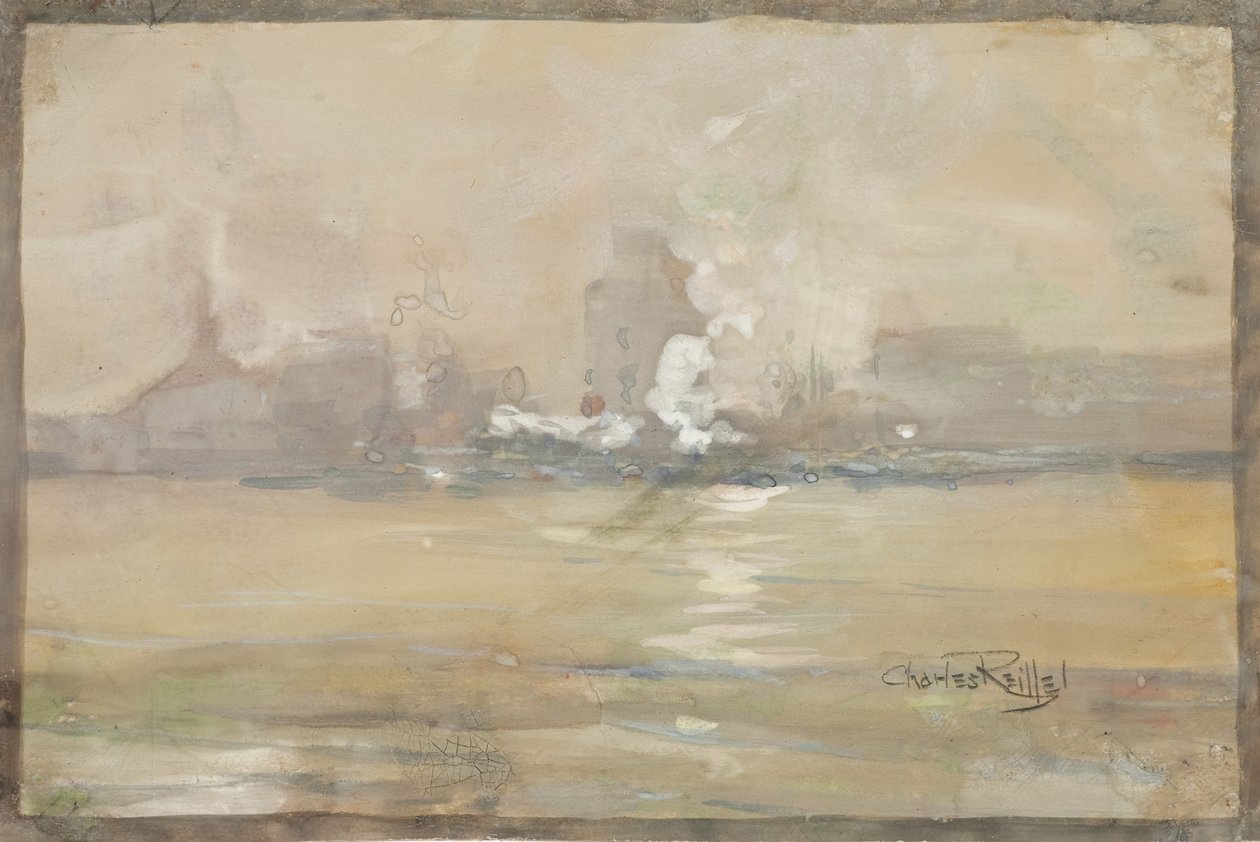 Tåget morgen, nr. 2 af Charles P. Reiffel